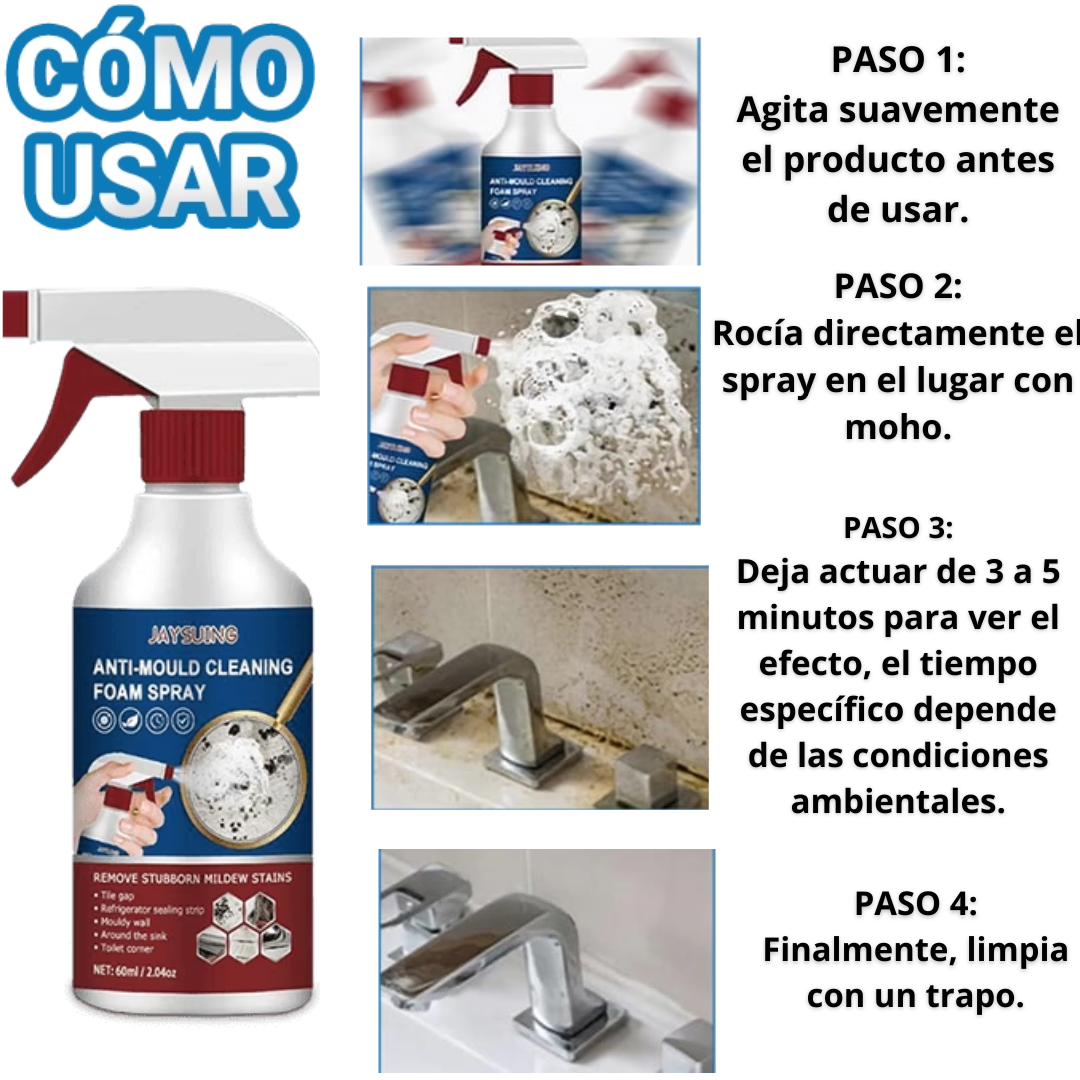 UltraClean:Spray Removedor de Moho