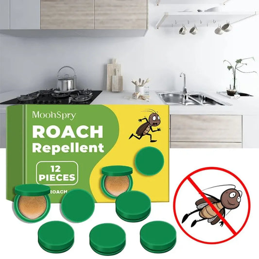 Roach Repellent® - Olvídate de las Cucarachas para Siempre (12 Pastillas)