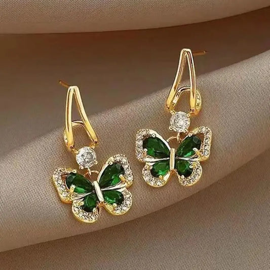 GreenGlow® - Aretes chapado en oro de 18k