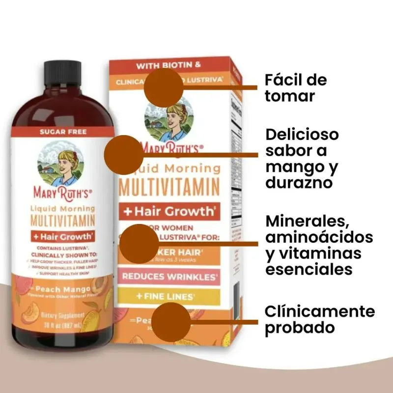 Vitamina Ruth 2 X 1 MULTIVITAMÍNICO MARY RUTH – Compra Con Confianza