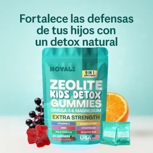 Gomitas que fortalecen naturalmente las defensas de tus niños.