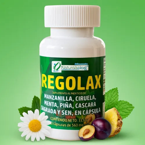 Mejora la Digestión y Alivia El Estreñimiento de forma natural (60 Capsulas)