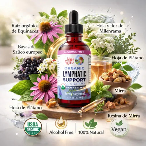 Apoya tu drenaje linfático naturalmente y drena mejor tu cuerpo
