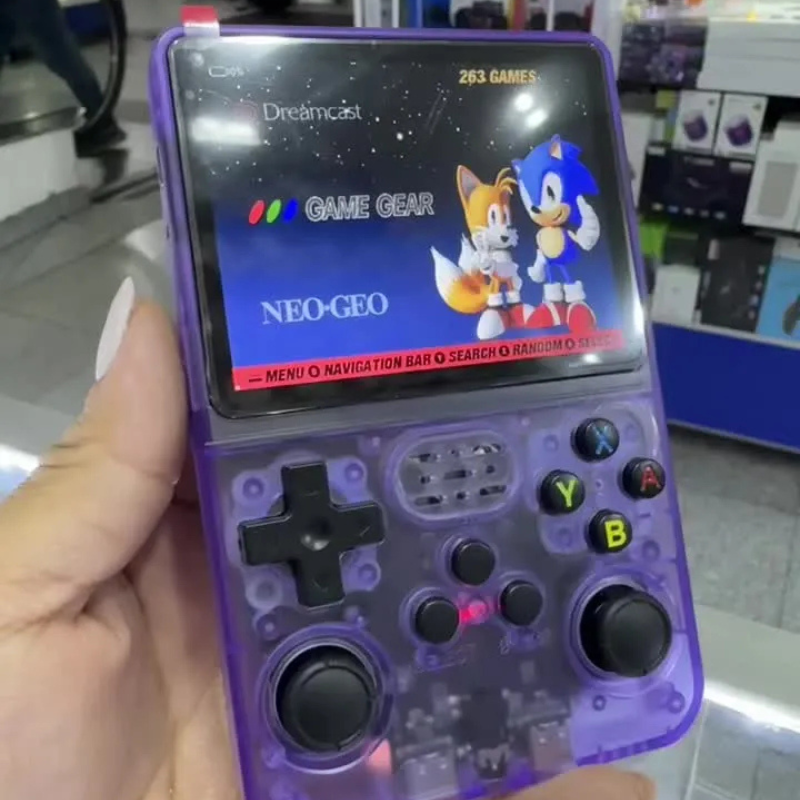 RetroGamer R36S® - Mini consola de juegos clasicos