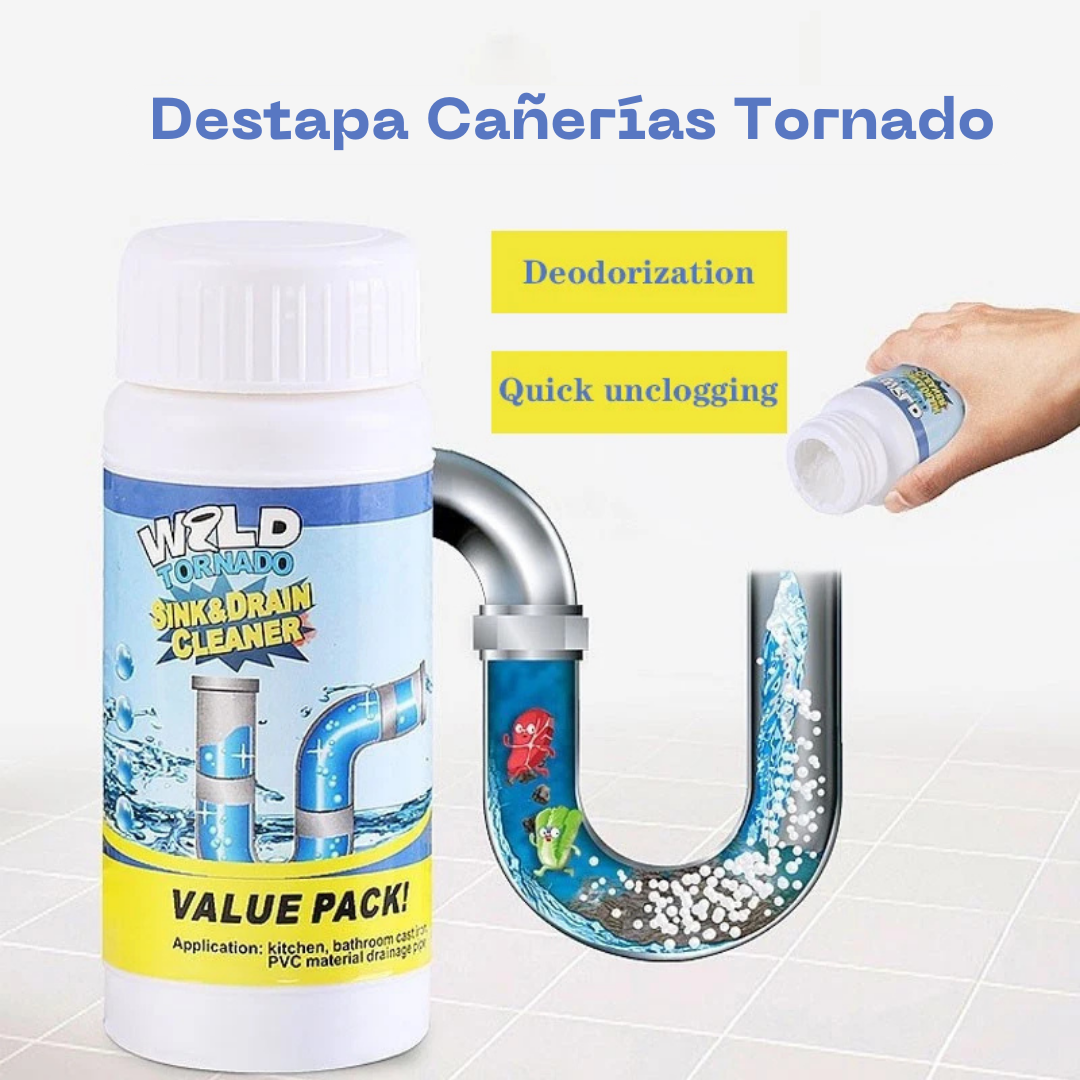 TornadoClean: Destapa todo ECOLOGICO