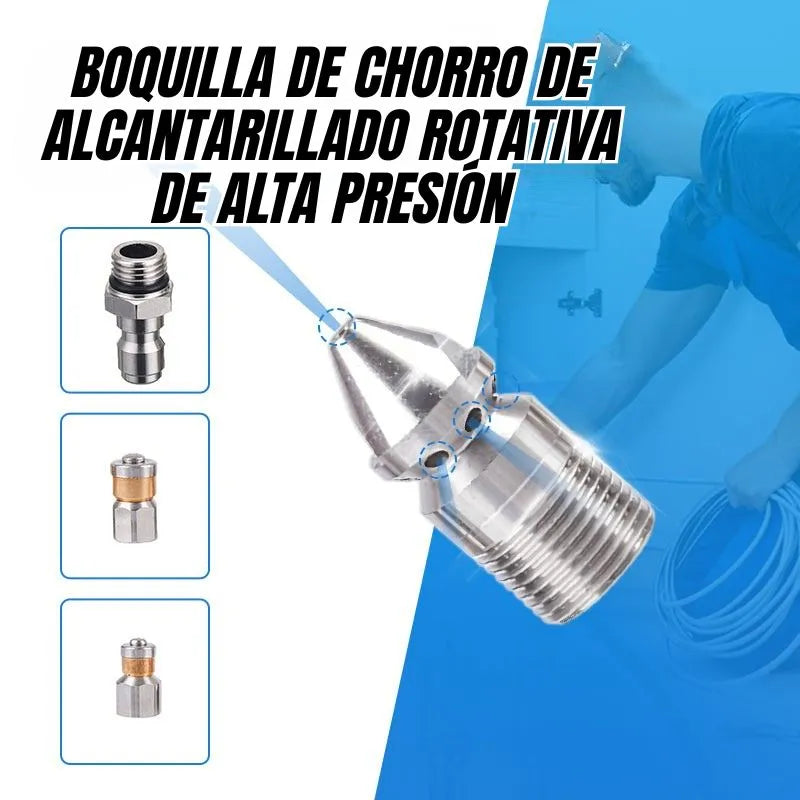 Boquilla Rotativa Profesional Para Desagüe