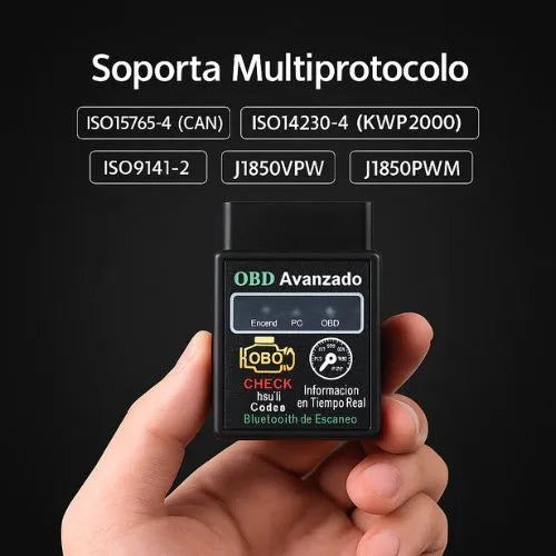 AutoScan Pro® - Escáner OBDII inalámbrico para tu auto