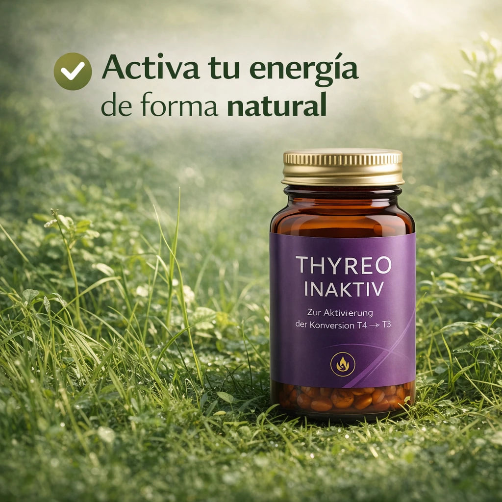 Equilibra tu tiroides y recupera tu energía diaria, rompiendo el ciclo de cansancio y metabolismo lento sin soluciones complicadas