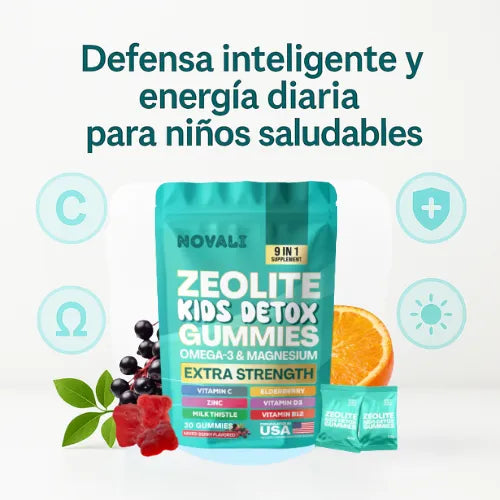 Gomitas que fortalecen naturalmente las defensas de tus niños.