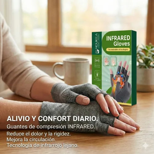 Guantes que Alivian la rigidez articular y la artosis