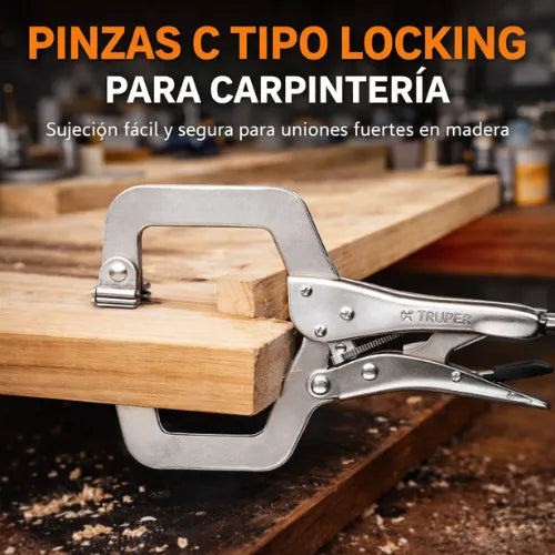 Sujeta, ajusta y trabaja solo con esta herramienta para madera.