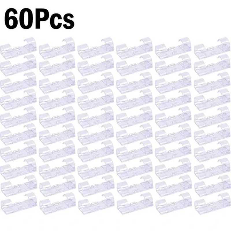 Hiper Clips®: Organiza y Protege tus Cables (60 unidades)