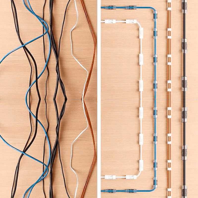 Hiper Clips®: Organiza y Protege tus Cables (60 unidades)