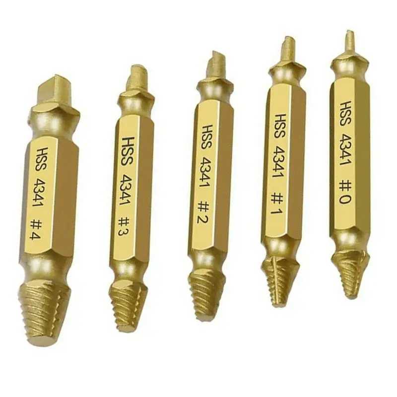 ExtractorPlus®: Solución Inmediata a Tornillos Dañados (5 Pcs)