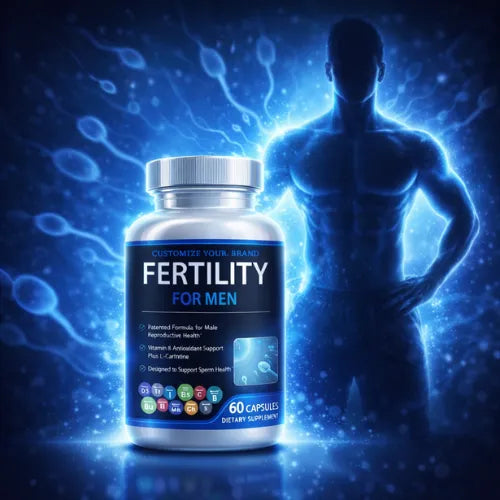 Suplemento potenciador masculino con hierro.