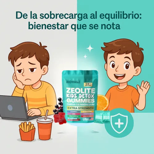 Gomitas que fortalecen naturalmente las defensas de tus niños.