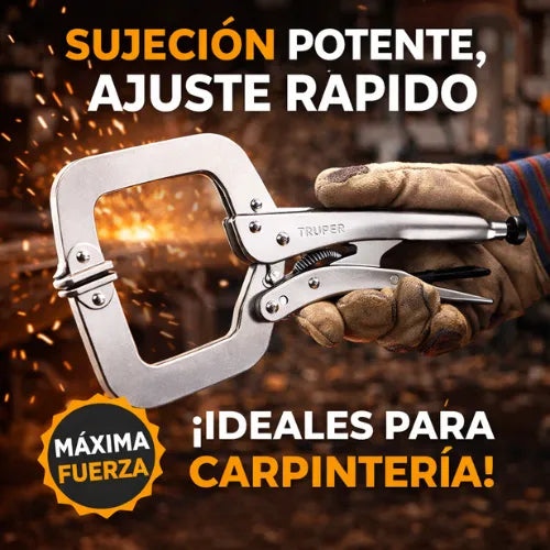 Sujeta, ajusta y trabaja solo con esta herramienta para madera.