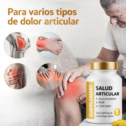 Joint Health - Fortalece tus articulaciones con Glucosamina y Condroitina (120 CAP)