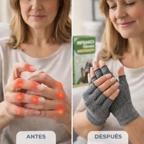 Guantes que Alivian la rigidez articular y la artosis