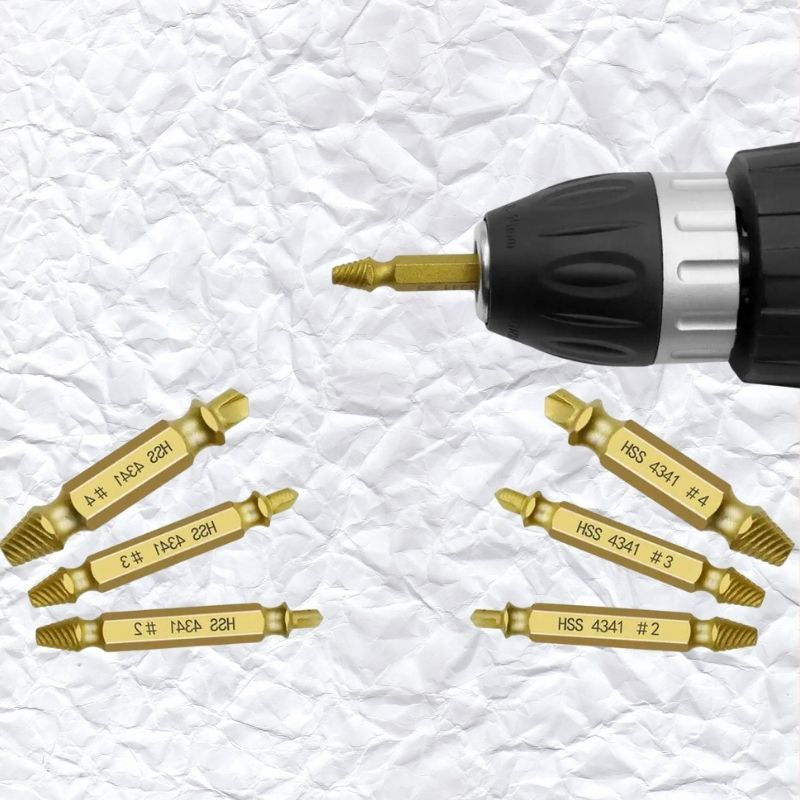 ExtractorPlus®: Solución Inmediata a Tornillos Dañados (5 Pcs)