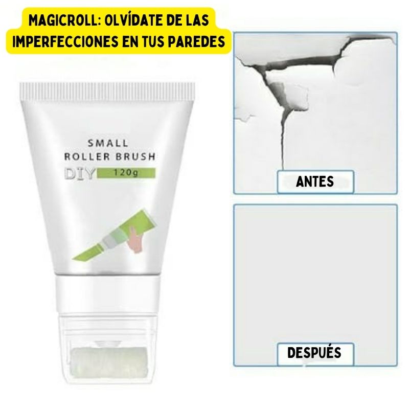 MagicRoll: Olvídate de las imperfecciones en tus paredes (120g)