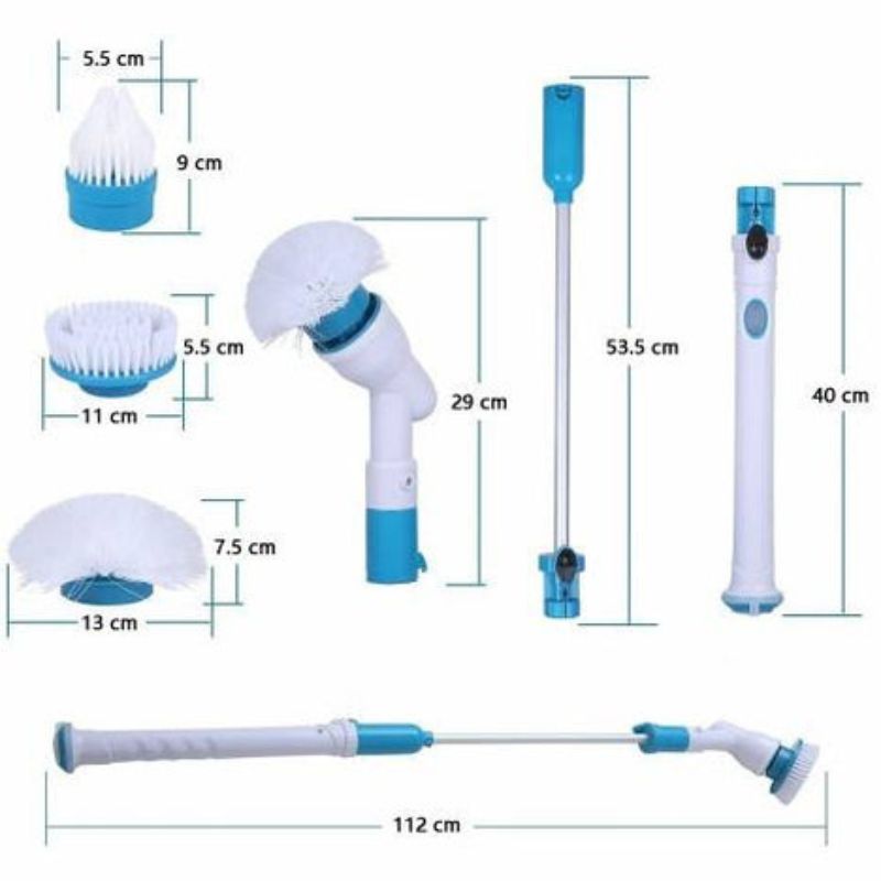 TurboBrush®: Cepillo eléctrico giratorio recargable