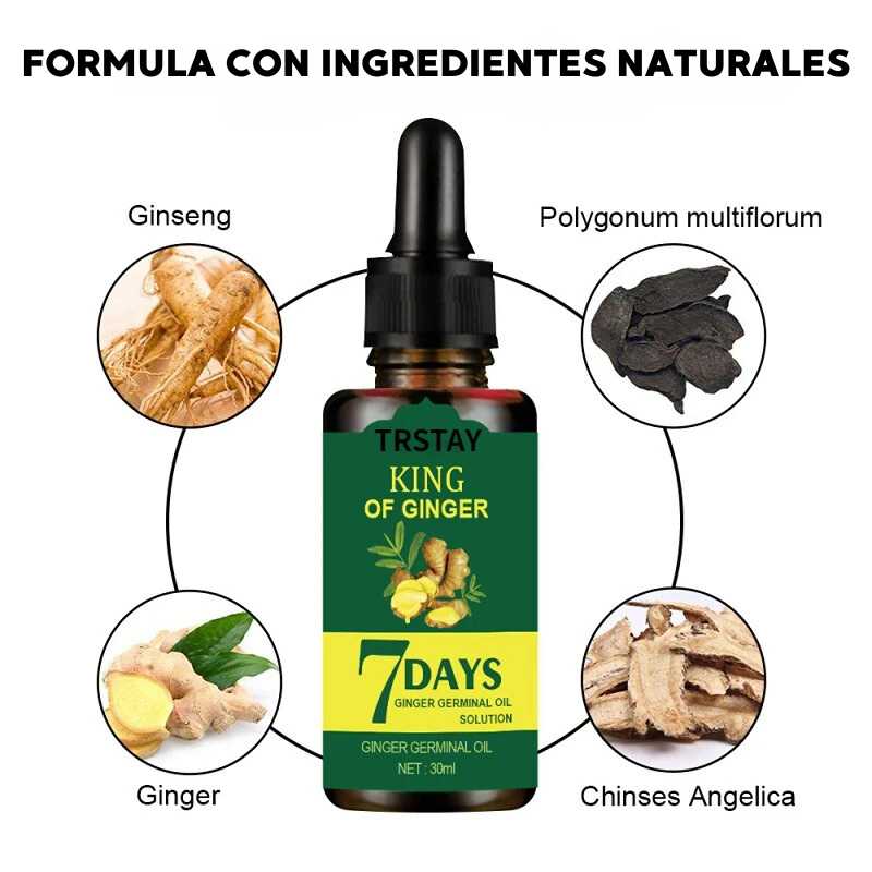 Elimina la caida y aumenta el crecimiento del cabello de forma natural