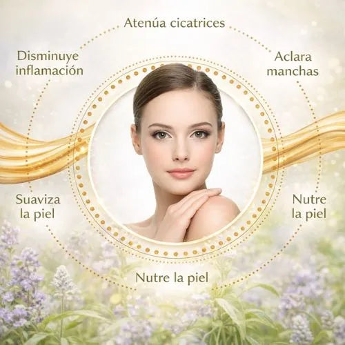 Jabón natural para aclarar manchas, reducir acné y unificar tono