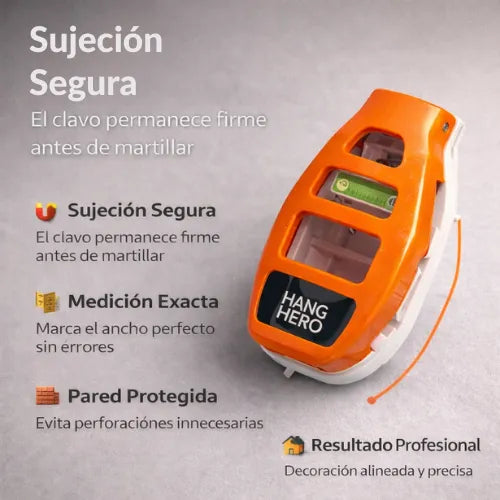 Sistema para colgar cuadros todo en uno