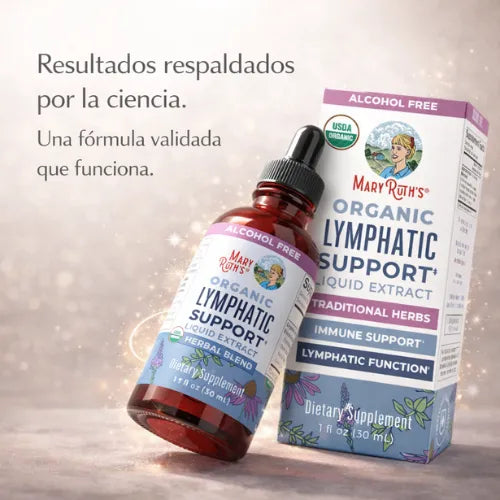 Apoya tu drenaje linfático naturalmente y drena mejor tu cuerpo