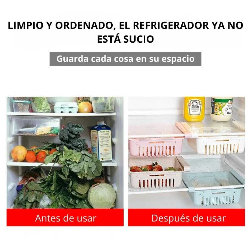 FridgeMaster Snap-On® - Organiza tu Espacio (28 x 16 x 7 cm)