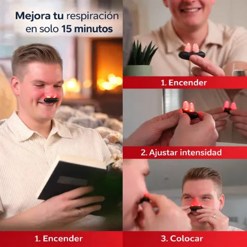 Alivio avanzado para sinusitis y congestión