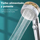 Showery® Turbo - Cabezal de ducha accionado por hélice