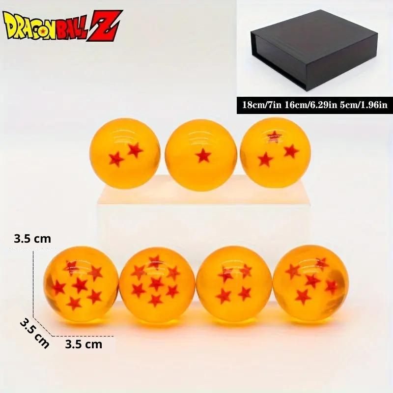 Las 7 Esferas Del Dragón + Radar Del Dragón - Dragon Ball Z  (3.5 cm)