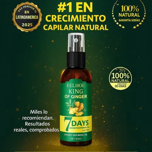 Elimina la caida y aumenta el crecimiento del cabello de forma natural