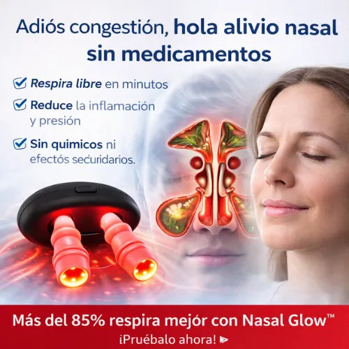 Alivio avanzado para sinusitis y congestión