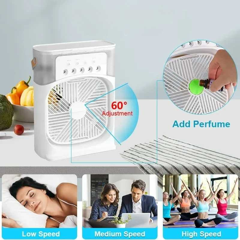 BreezeMaster™ - MINI VENTILADOR 3 EN 1