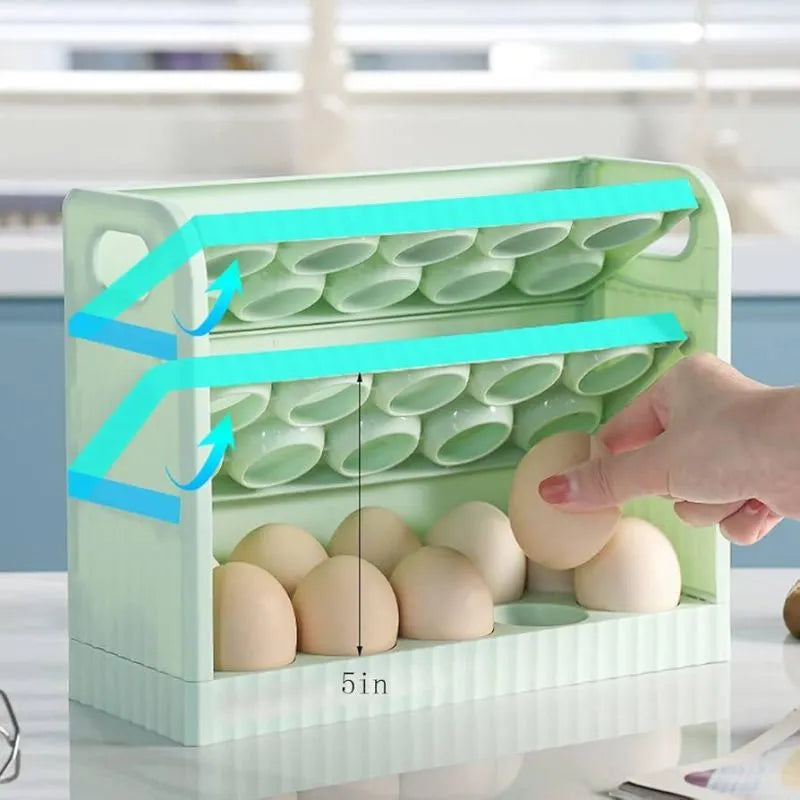 Safe Eggs® - CAJA DE ALMACENAMIENTO PARA 30 HUEVOS