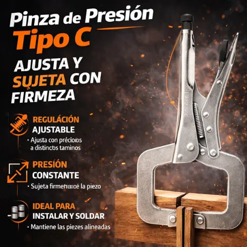 Sujeta, ajusta y trabaja solo con esta herramienta para madera.