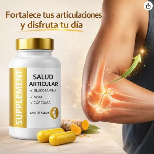 Joint Health - Fortalece tus articulaciones con Glucosamina y Condroitina (120 CAP)