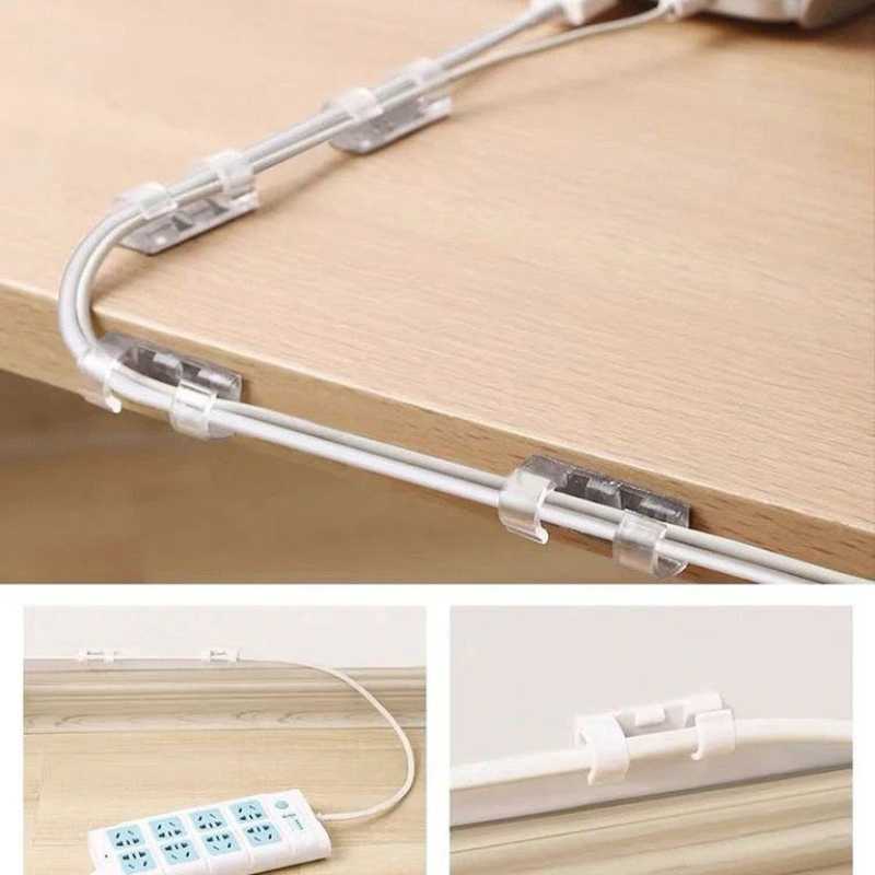 Hiper Clips®: Organiza y Protege tus Cables (60 unidades)