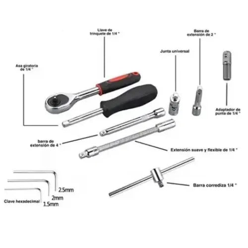 Kit De Herramientas Profesionales  (46 Piezas)