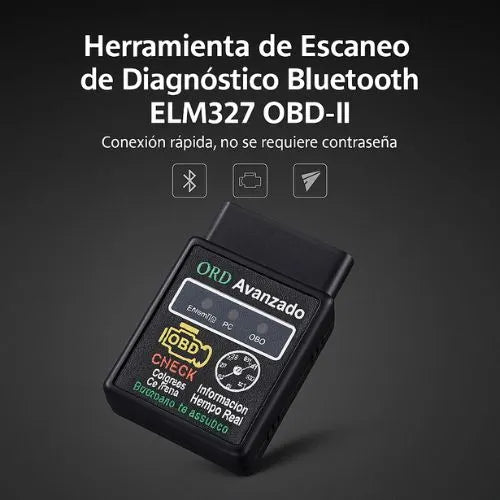 AutoScan Pro® - Escáner OBDII inalámbrico para tu auto
