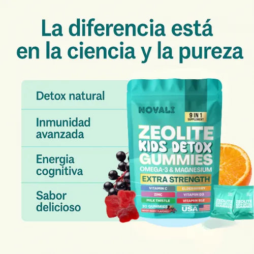 Gomitas que fortalecen naturalmente las defensas de tus niños.