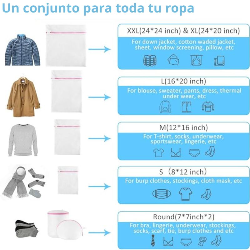 Safe Wash® - La barrera que tu ropa necesita (6 unidades)