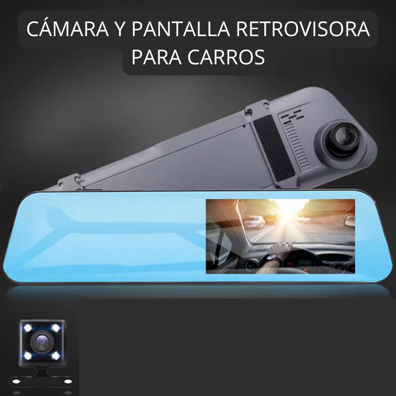 Retrovisor Smart® - Seguridad Total  (Pantalla de 4.7”)