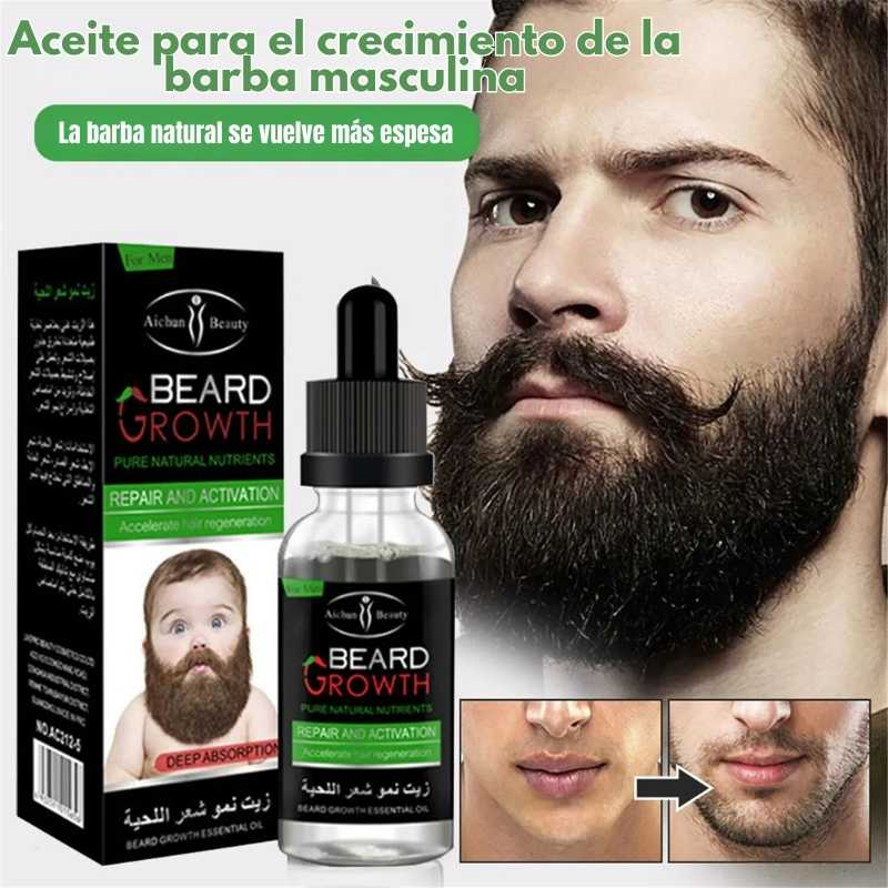 BarbaMax® - Aceite para Crecimiento de la barba (30ml)