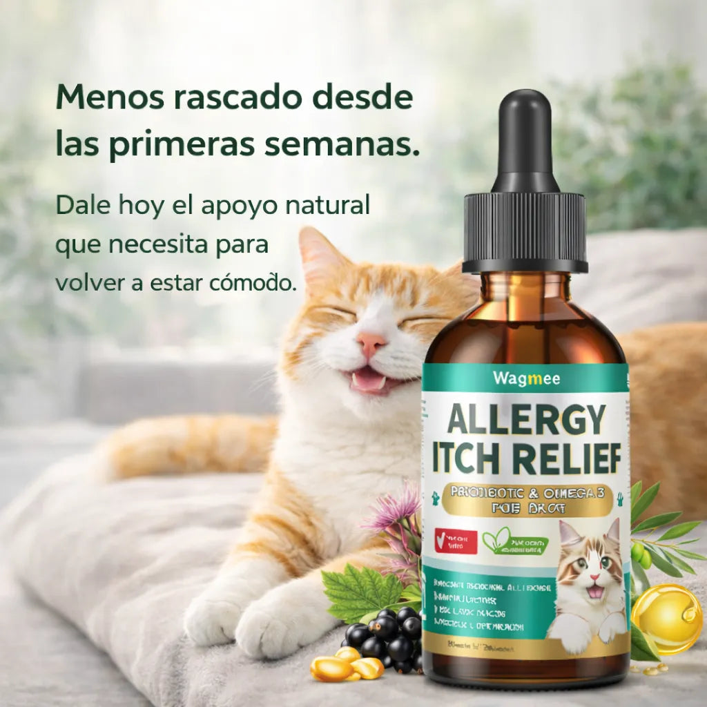 Elimina la picazón, los hongos, mal olor y las molestias de tu Gato