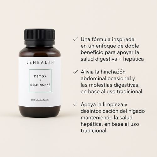 Fórmula desintoxicante y desinflamante