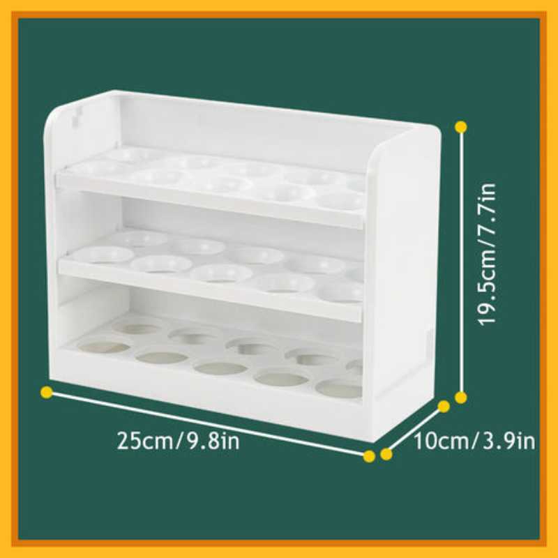 Safe Eggs® - CAJA DE ALMACENAMIENTO PARA 30 HUEVOS